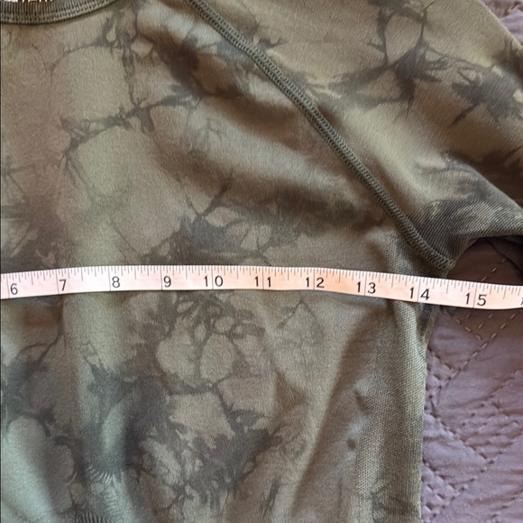 Zella Green Long Sleeve Athletic Top Size XS Women - Picture 5 of 8